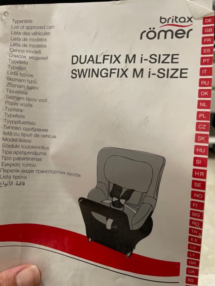 Cadeira Auto Britax Romer Swingfix M i-Size