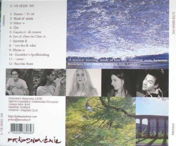 LOVE SESSIONS cd love Sessions   neofolk ethereal