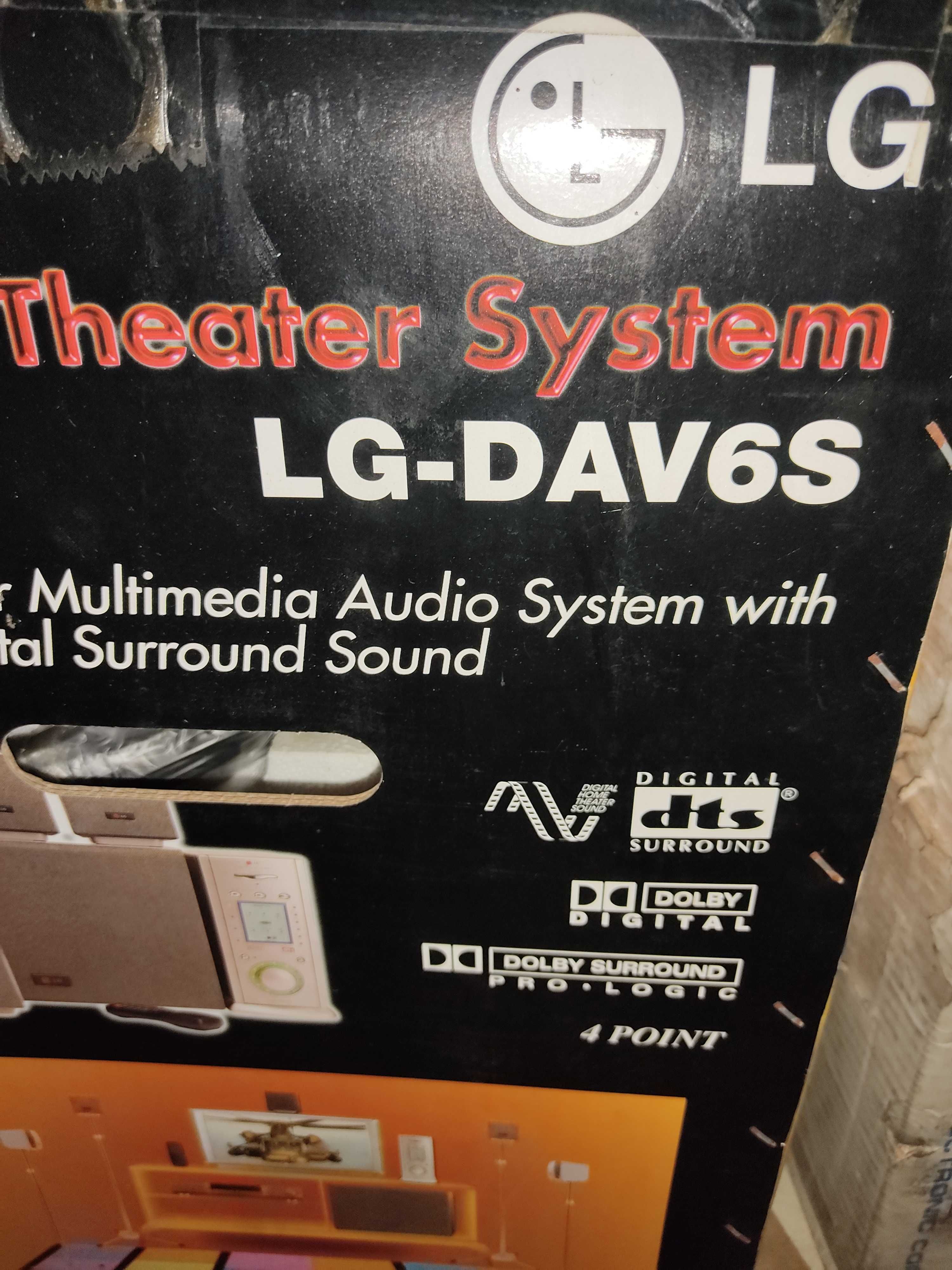 Sistema de som LG-DAV6S