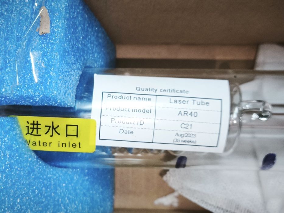 Cloudray laser tube AR40
