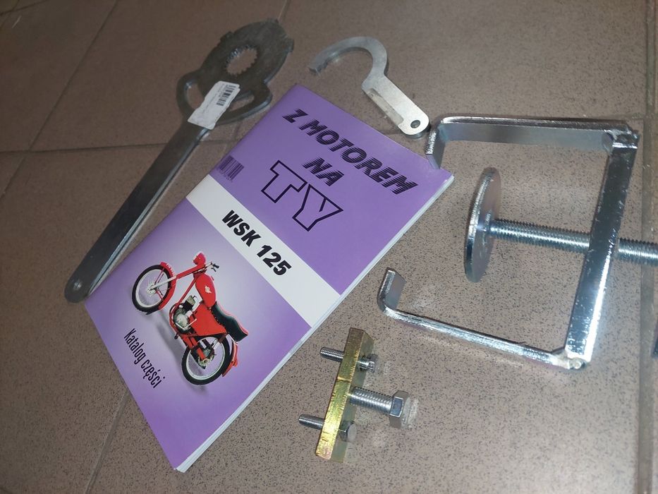 Nowy zestaw naprawczy klucze ściągacze katalog silnik rama