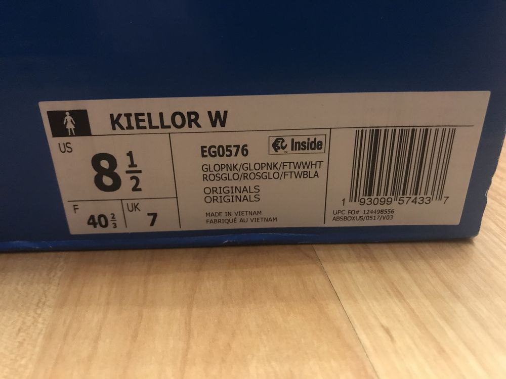 Кроссовки женские Adidas Kiellor W 40 размера 8.5 US кожа оригинал