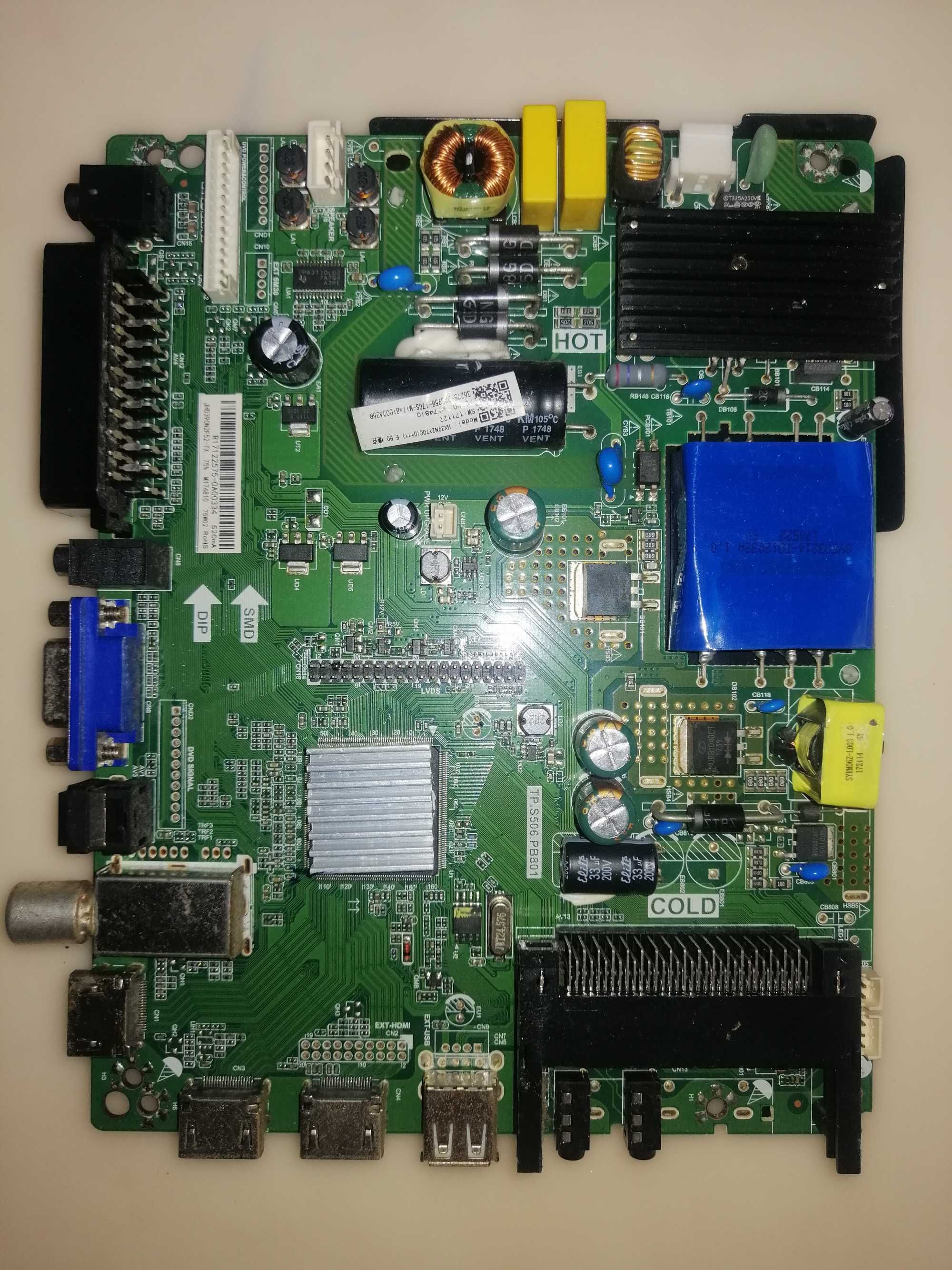 Placa  TP.S506.PB801  da tv  Kunft