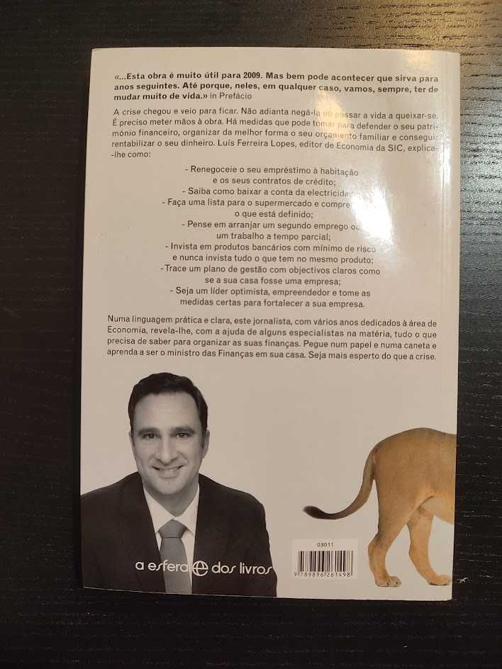 (Env Incluído) Seja Mais Esperto do que a Crise de Luís Ferreira Lopes