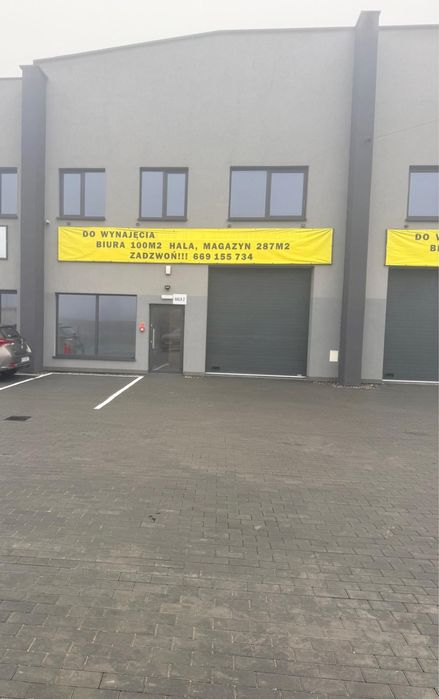 WYNAJMĘ hala z biurami  Nowa Gadka /Ksawerów