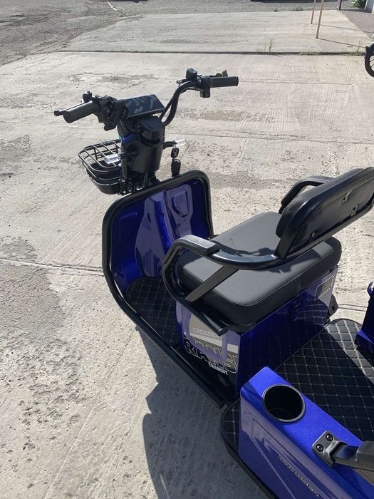 Crosser transit TR-5 тр4 TR-4 800W 72V 20Ah Blue Электроскутер три