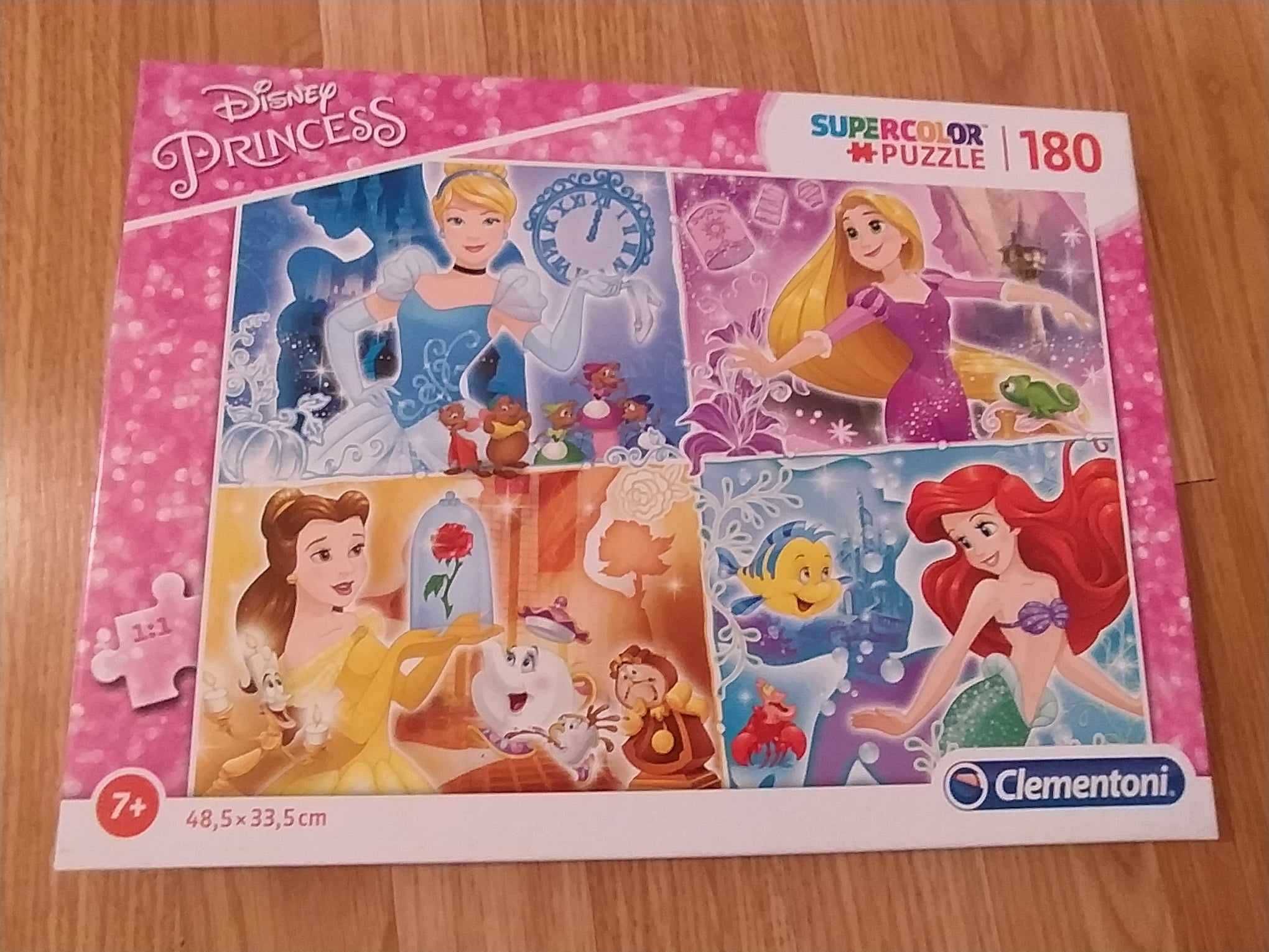 Puzzle Księżniczki Disney'a - 180 elementów