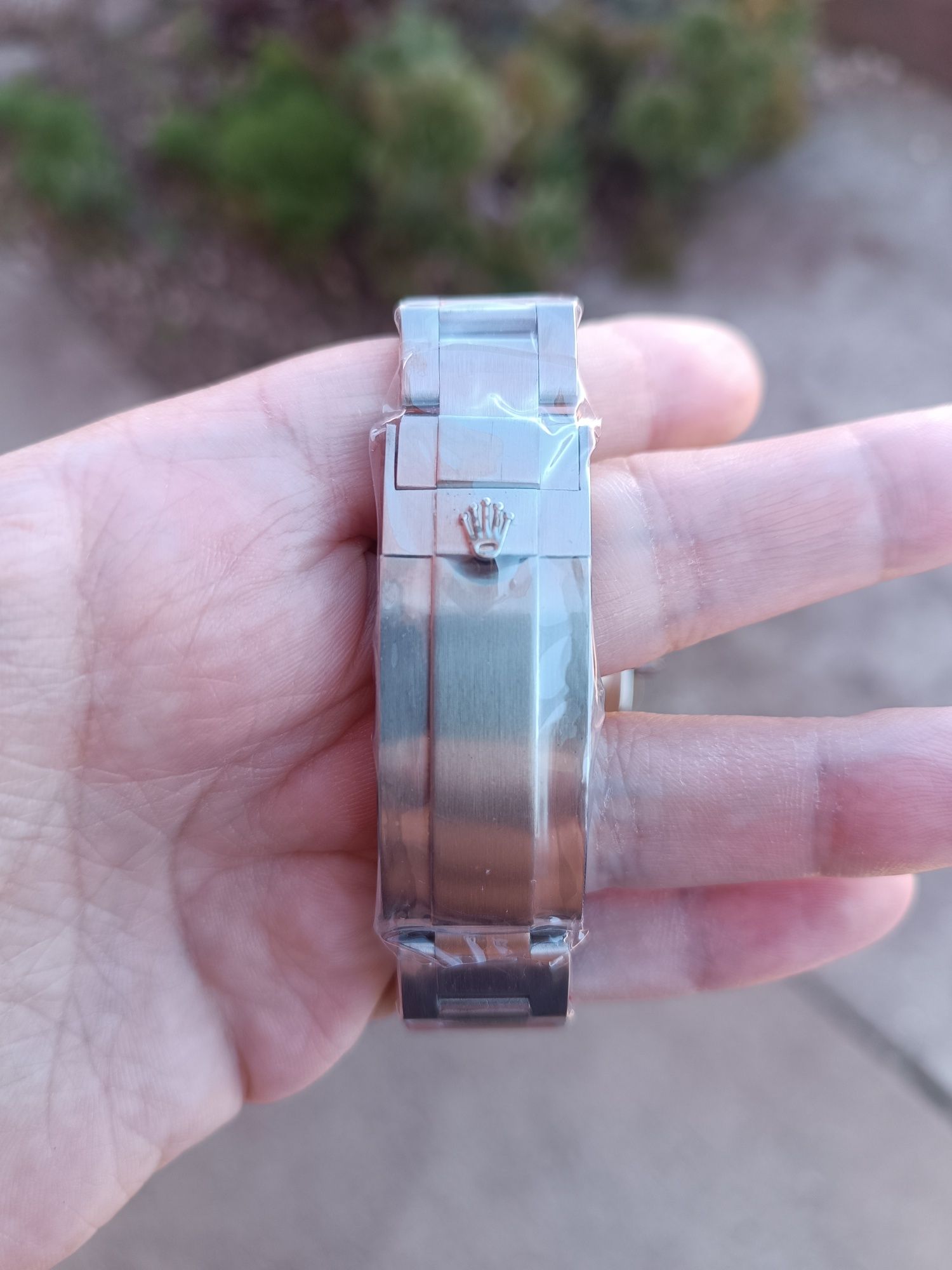 Relógio "Rolex" hulk