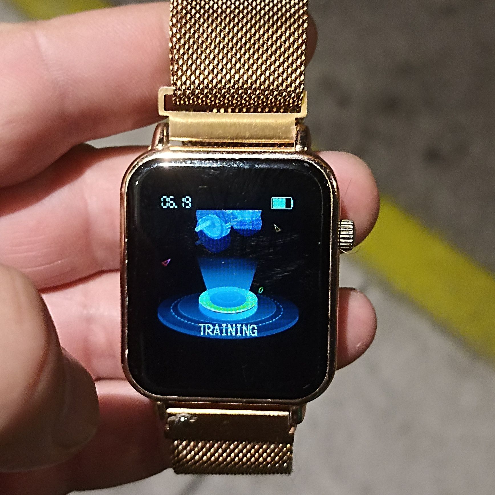 Smartwatch a funcionar muito bem