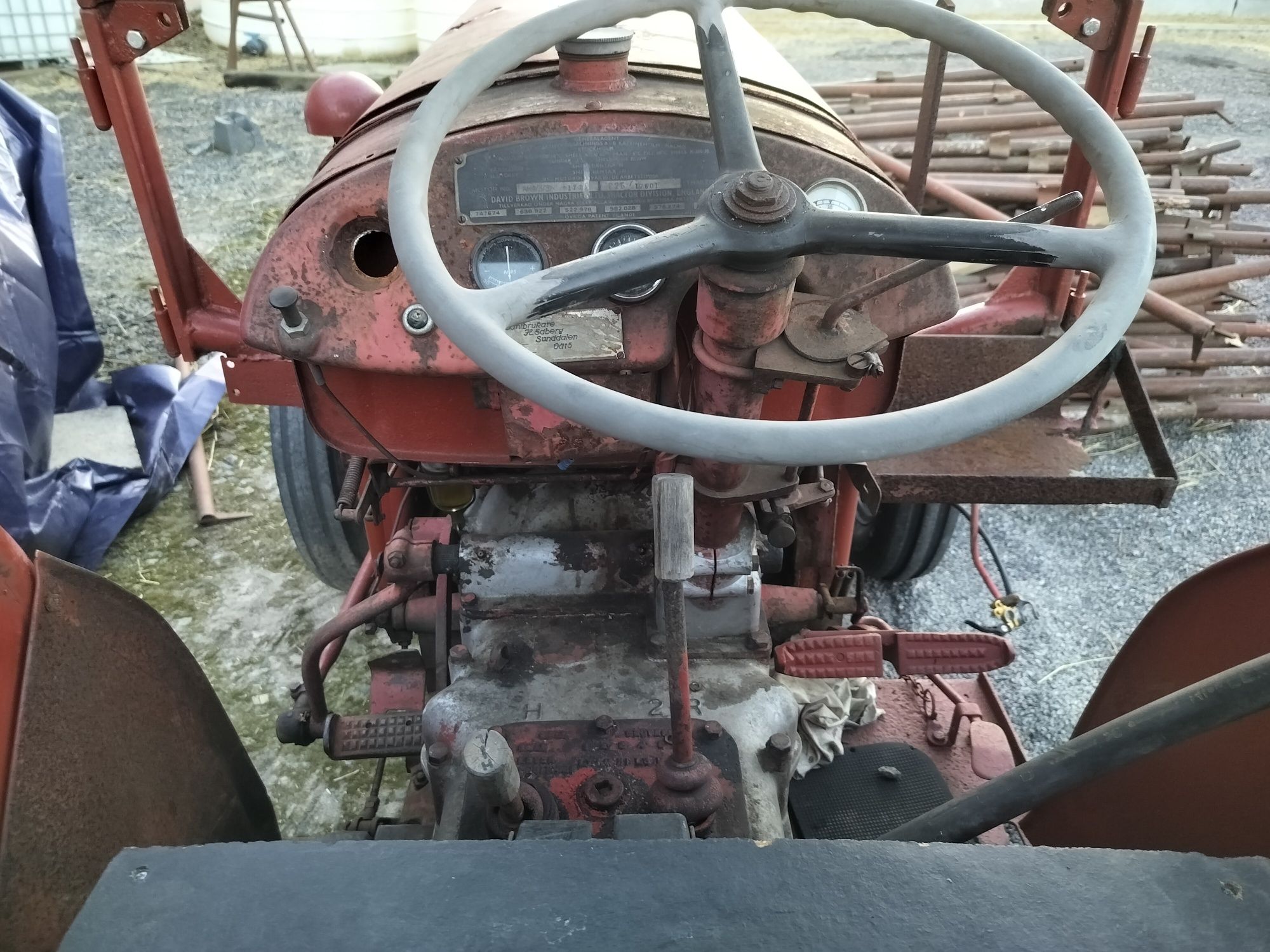 David Brown P25  traktor nie Ursus, Zetor ,MF ,T25, Volvo