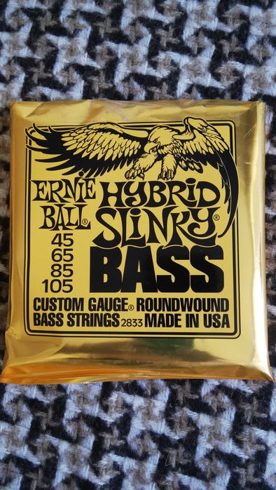Струны для баса Ernie Ball Hybrid Slinky 45-105