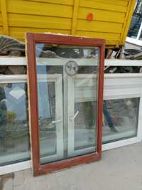 Okno drewniane używane 77/133cm