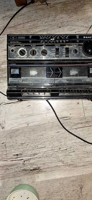 Radiomagnetofon sanyo