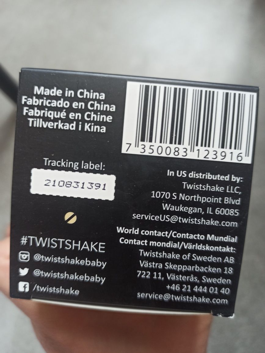 Twistshake butelka 330 ml nowa