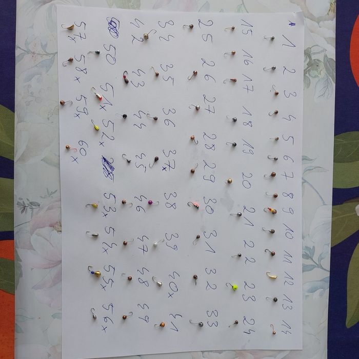 Mormyszki wolframowe