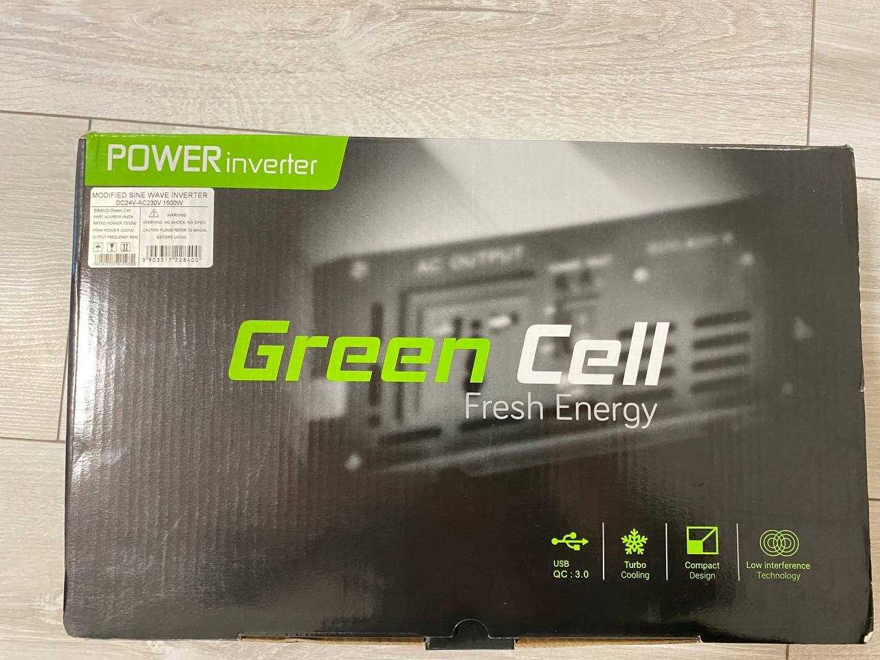 Інвертер Green Cell 1500W/3000W В наявності!!