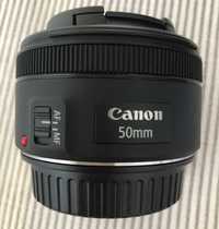 Canon EF 50mm/f1.8 semi-nova, perfeito estado