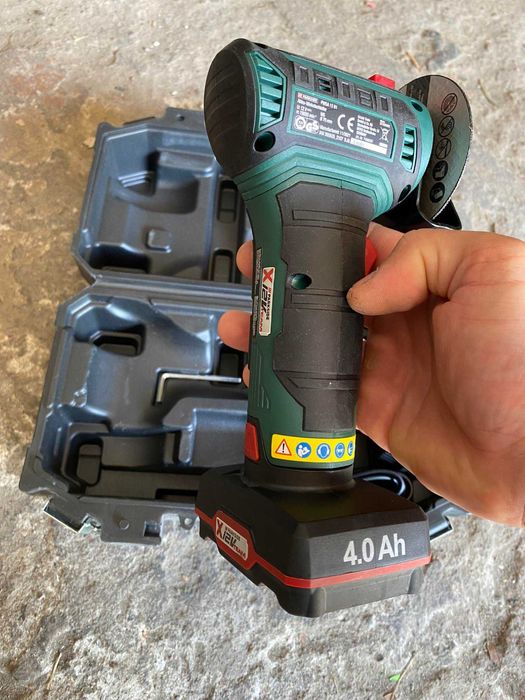 Ручна болгарка на акумуляторі 4.0а parkside