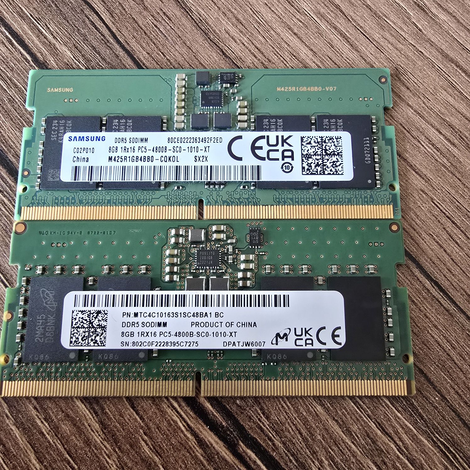 Оперативная память DDR5 4800