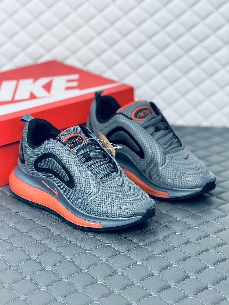 Кроссовки мужские Nike Air Max 720 grey кросовки Найк Аир Макс 720 сер