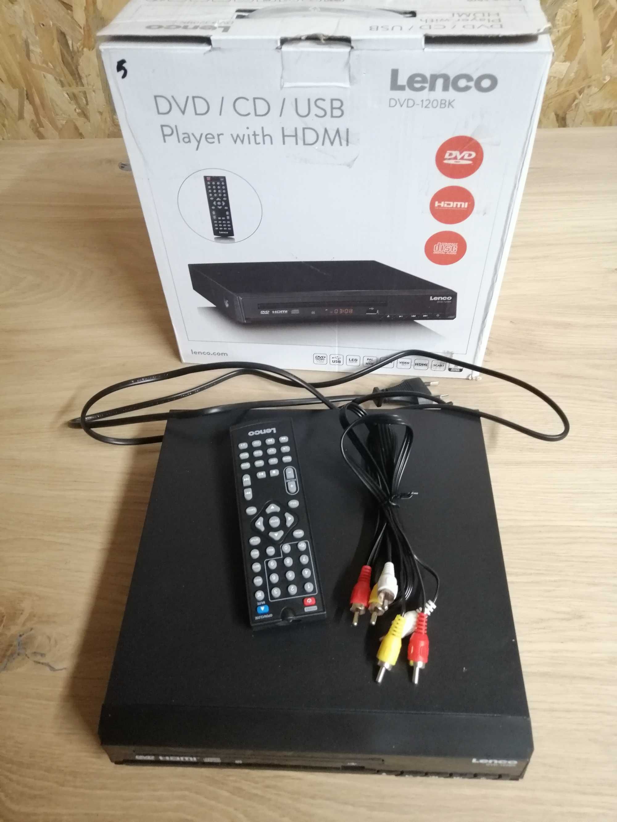 Odtwarzacz DVD LENCO DVD-120BK