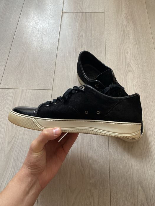 Lanvin чоловічи кеди з натуральної замші(оригінал)