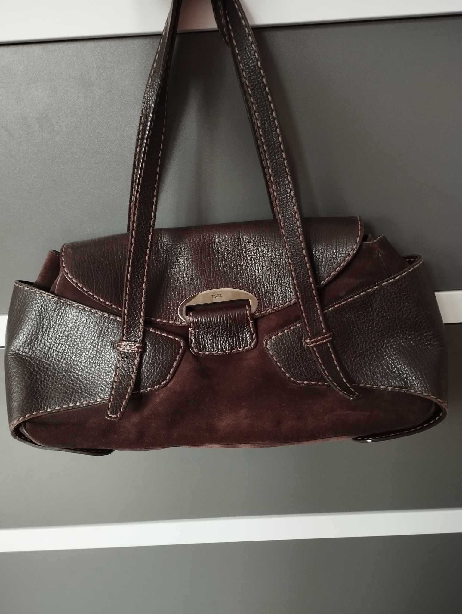 Tods Leather Bag luksusowa torebka Made in Italy drogie w sklepach