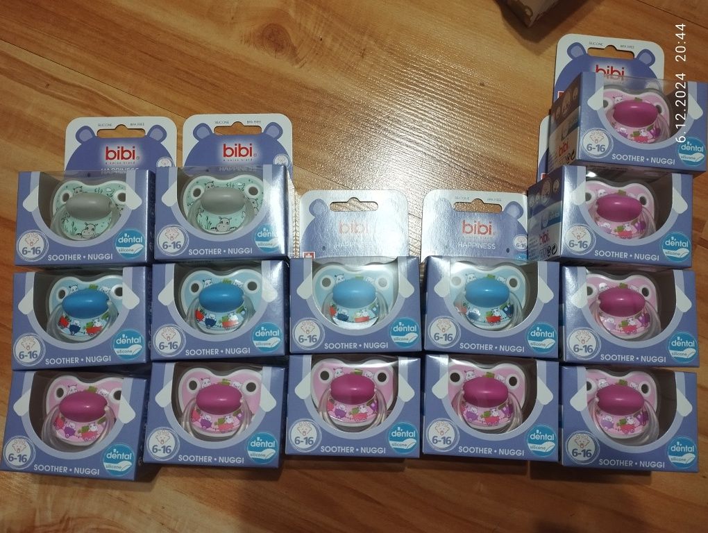 Smoczek Bibi happiness nowy 6-16 miesięcy