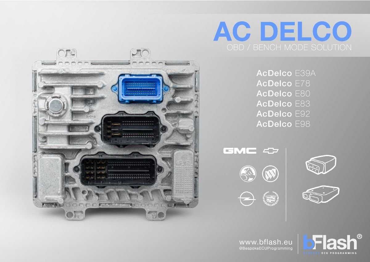 Ремонт ЕБУ | ACDelco E39, E78, E80, E83 | гарантія 3 місяці