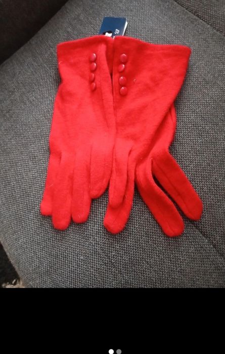 Rękawiczki damskie rozm 8.5