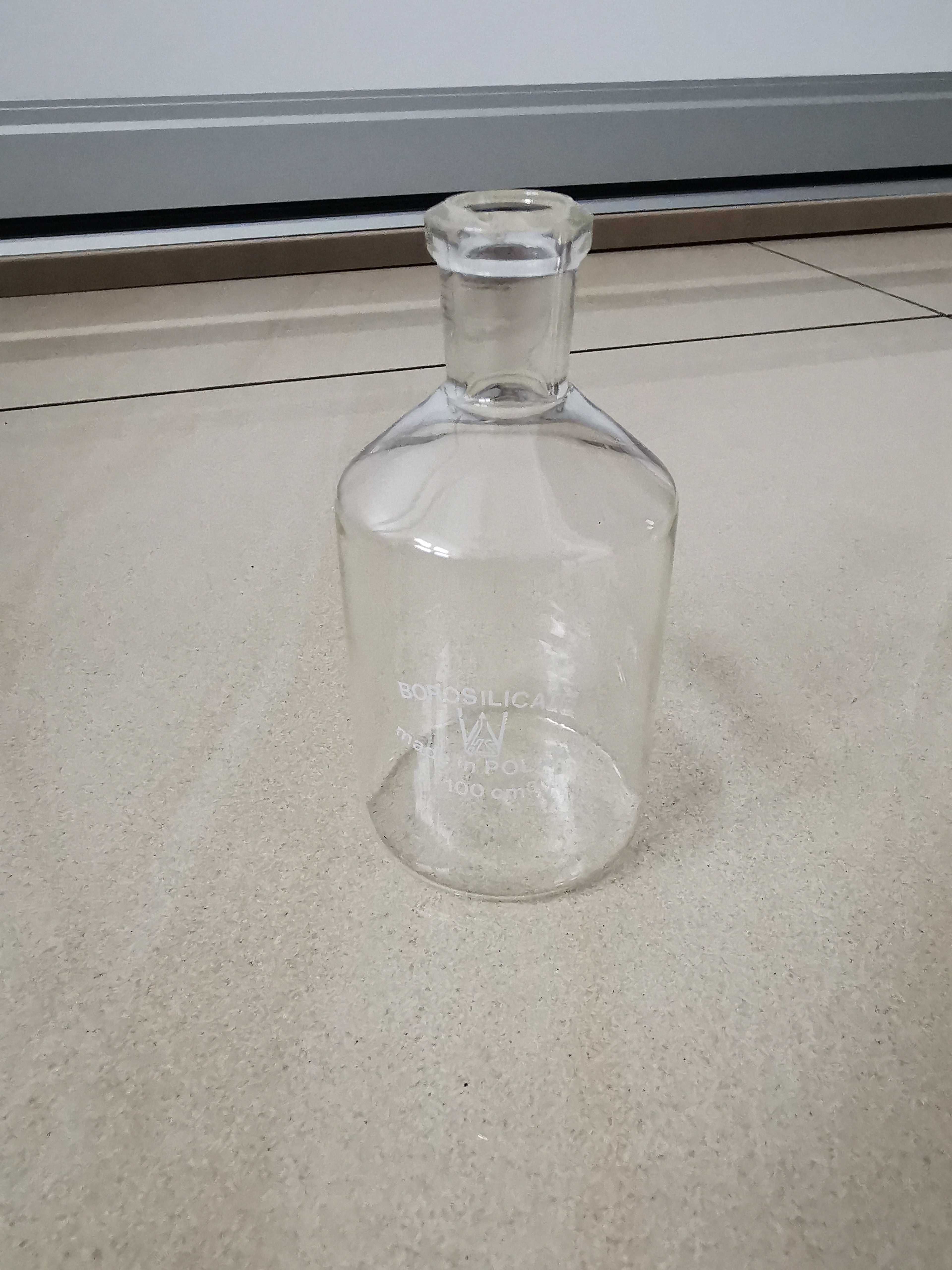 Butelka laboratoryjna szklana - NR 1 - 100 ml