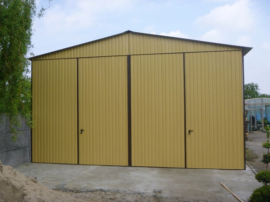 Garaż Blaszany 3x5 Blaszak Garaże Blaszane Blaszaki Budowa PRODUCENT