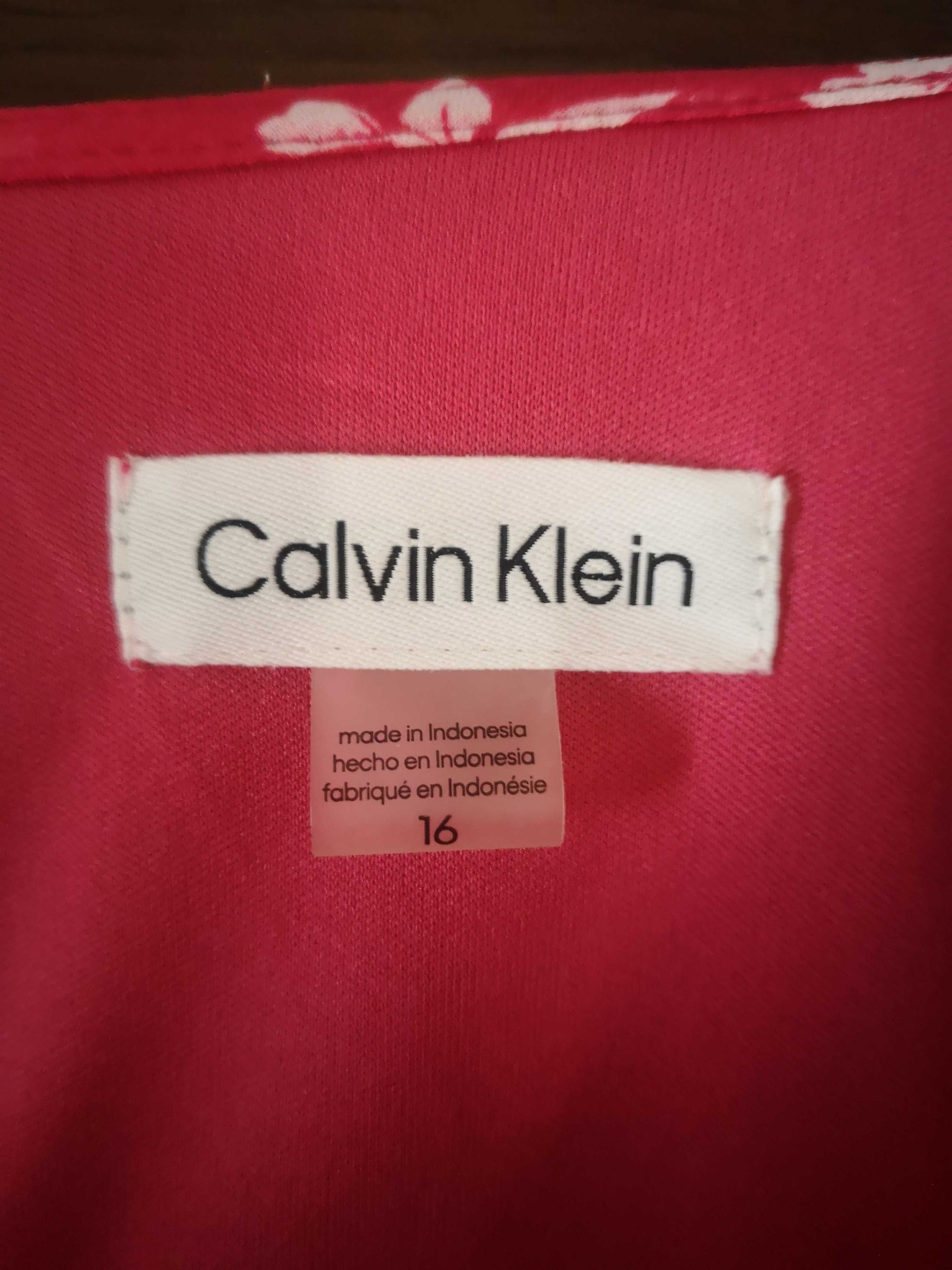 Sukienka nowa Calvin Klein, krój lekki trapezie, cudna