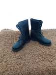 Botas pretas unisexo