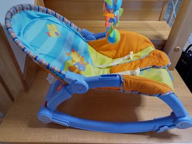 Leżaczek - bujaczek Fisher Price