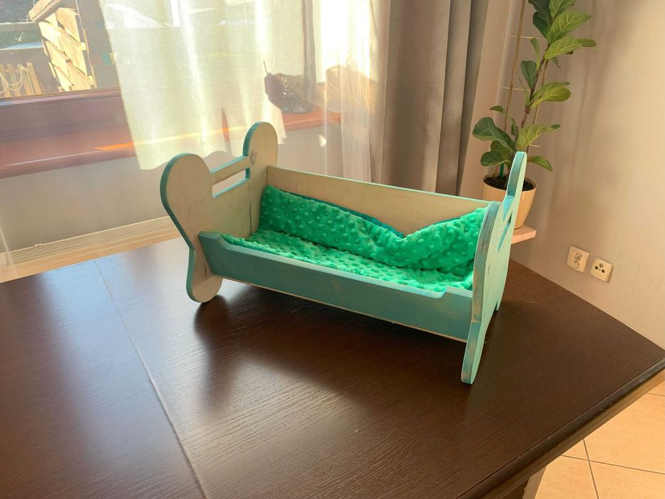 Łóżko dla kotów | Drewniane legowisko dla zwierząt