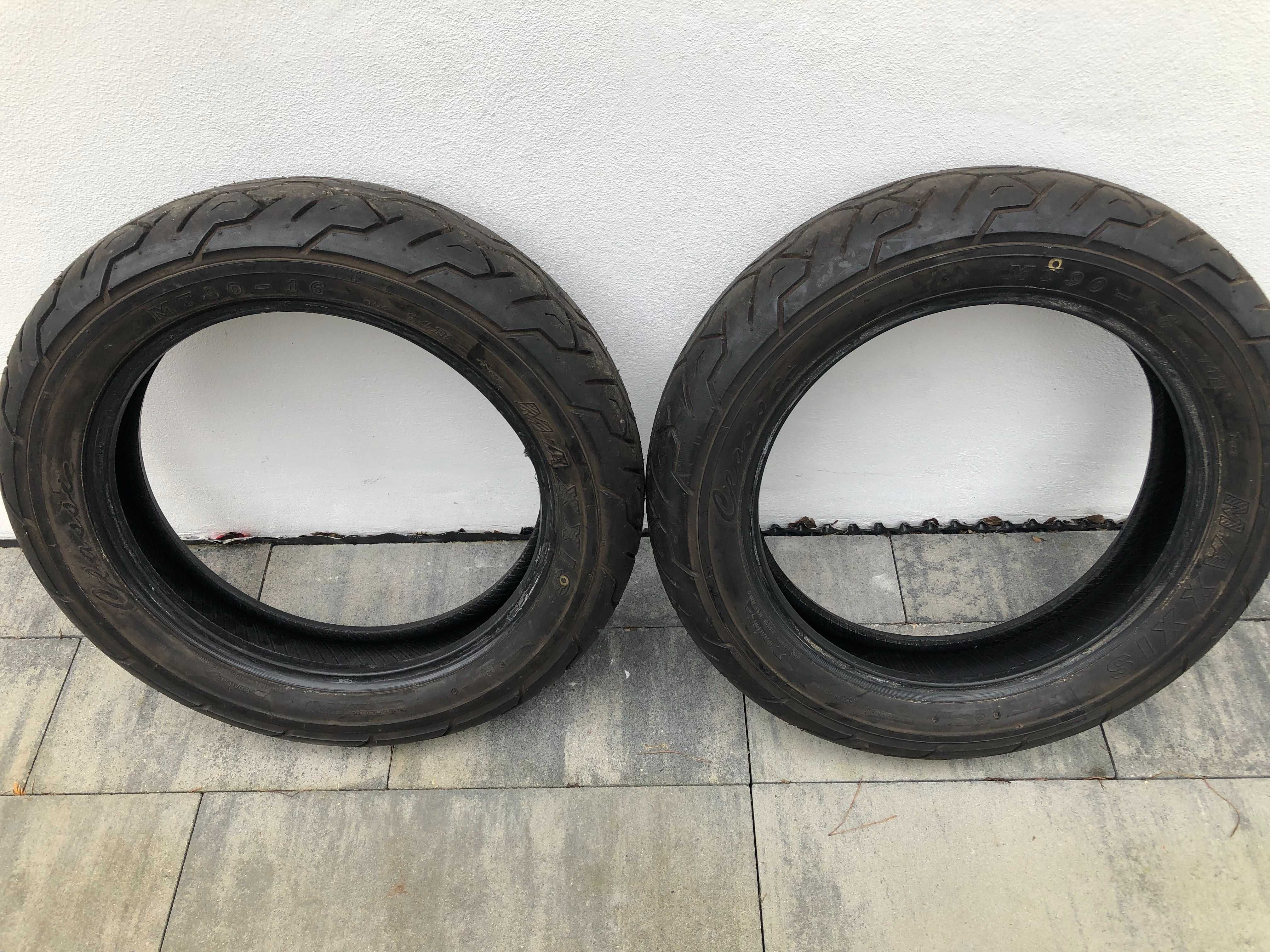 Opony Motocyklowe Maxxis Classic r16 MT90 jak nowe