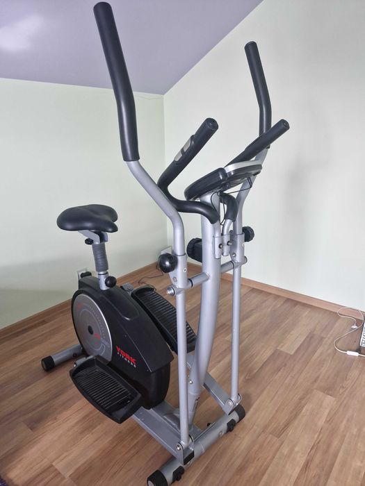 Orbitrek, rower treningowy, York XC 530