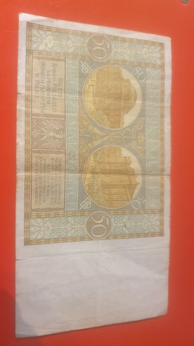 Banknot 50 zł z 1929 roku