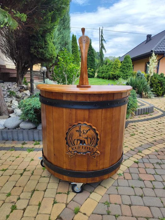 Mobilny rollbar piwo z kija nalewak do piwa bar drewniany komplet