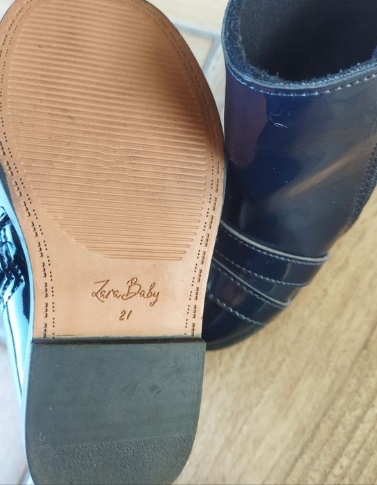 ZARA baby jak NOWE lakierowane buty trzewiki dla dziewczynki rozm 21