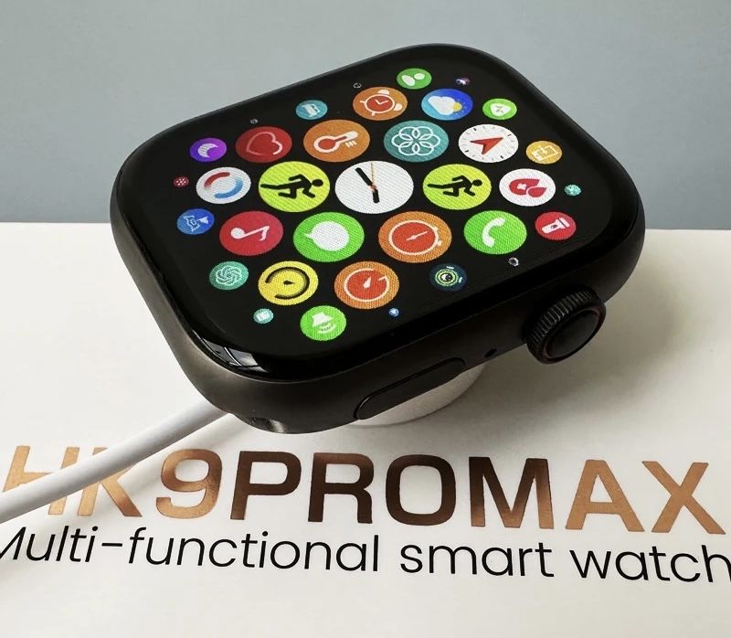 Смарт годинник HK9ProMax 1:1 Епл Вотч 9 SmartWatch Українське меню