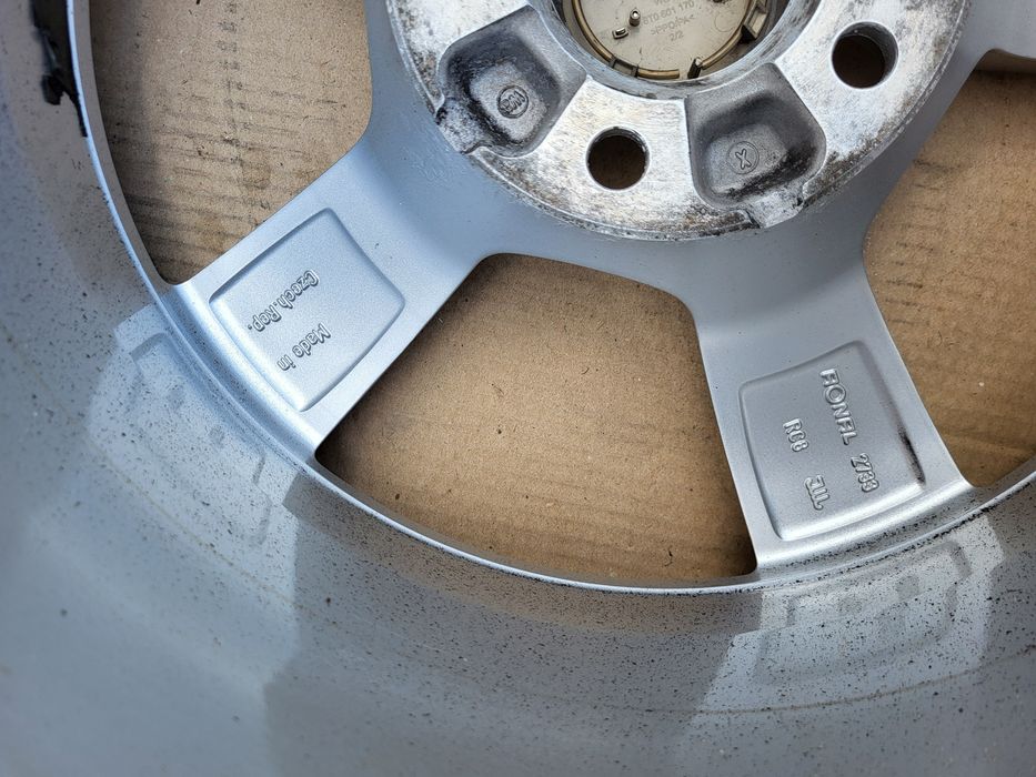 Диски R16 5x112 ET37 Audi Volkswagen Skoda 4шт ціна за 1шт