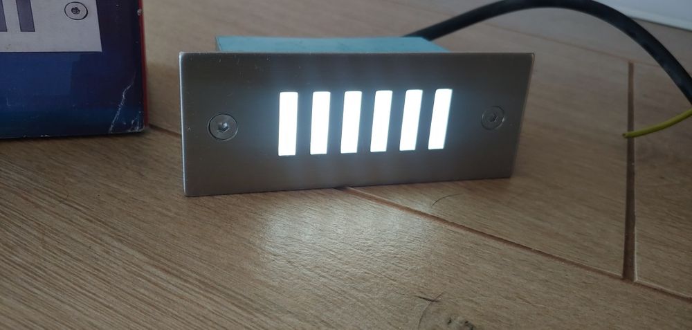 Oprawa podtynkowa schodowa led stal nierdzewna