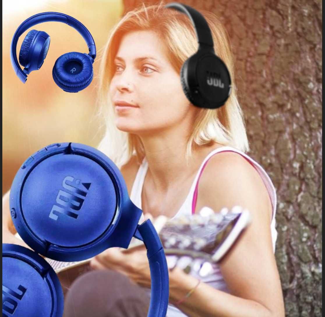 słuchawki bezprzewodowe jbl bluetooth nauszne tws jbl tune 510 bt nieb