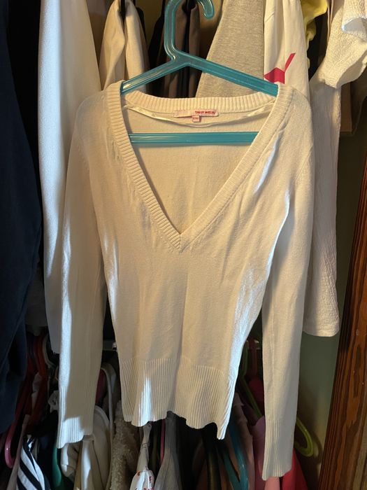 Облягаюча кофта,вʼязаний приталений лонгслив хs