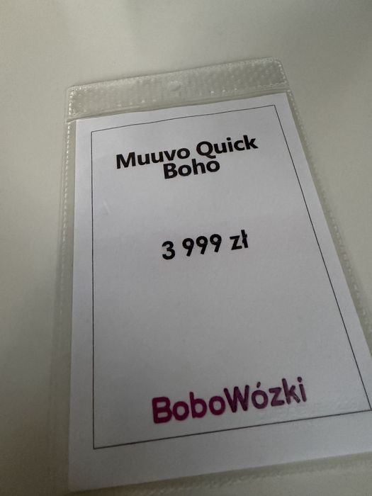 Wózek dziecięcy MUUVO QUICK BOHO stan bardzo dobry
