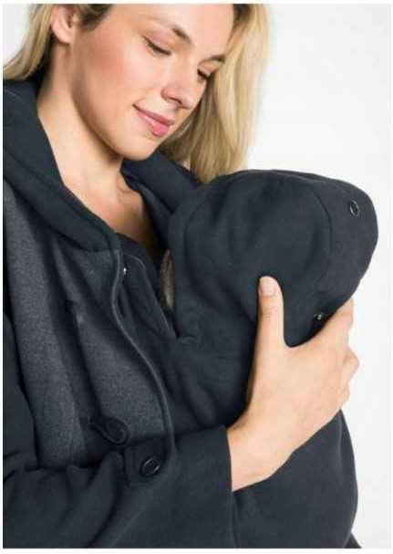 Płaszcz ciążowy i do noszenia dziecka