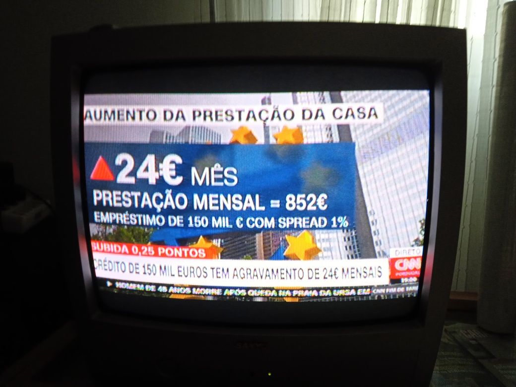 Televisão a cores Sanyo