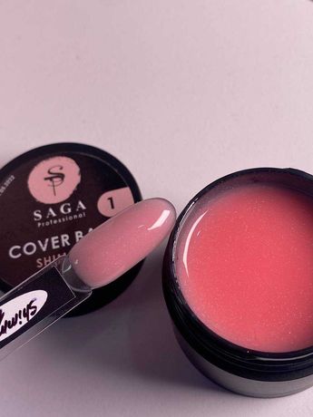 База SAGA Shimmer Cover Base 15 ml все цвета #1 - #11